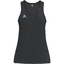 T&F WINGS Singlet Damen schwarzweiss