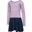 hmlJR MIX GYMSUIT L/S lavendermist