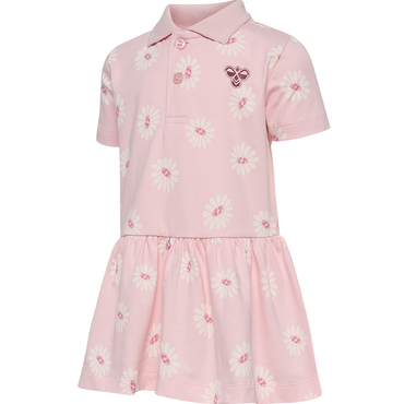 hmlMINI REG FLOWER POLO DRESS S/S