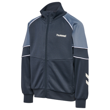 hmlJR REG POLY BLOCK ZIP JACKET