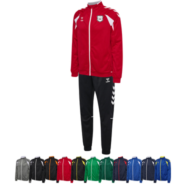 14ER SET CORE 2.0 TRACK ZIP JACKET + PANT inkl. Druck