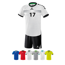 HANDBALL 14ER SET FERRARA 2.0 JERSEY + SHORT KINDER INKL. BALL UND DRUCK