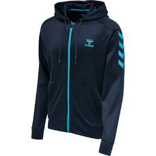 HMLACTION POLY ZIP HOODIE-914289