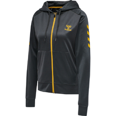 HMLACTION POLY ZIP HOODIE WOMAN-914301