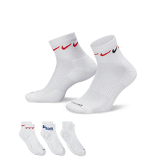 Everyday Plus Cushioned Training Ankle Socks (3 Pairs)-2292859