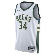 Milwaukee Bucks Association Edition 2022/23 Dri-FIT NBA Swingman Jersey-2129344
