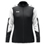Polyesterjacke Dynamic Damen schwarzweissanthrazit