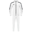 Trainingsanzug Polyester Power mit Kapuze weiss