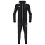 Trainingsanzug Polyester Power mit Kapuze schwarz