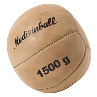 Leder Medizinball PRO 1,5 Kg