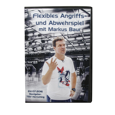 DVD "FLEXIBLES ABWEHR- UND ANGRIFFSSPIEL" MIT MARKUS BAUR