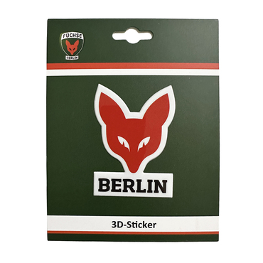3D Aufkleber Sticker Fuchs