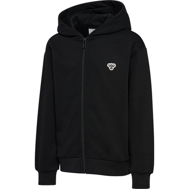 hmlJR LOOSE ZIP HOODIE BEE