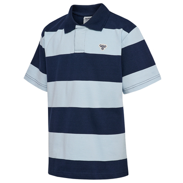 hmlJR LOOSE STRIPED POLO S/S BEE