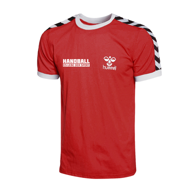 Cater hård Långiver hummel Davenport T-Shirt S/S Deutschland "Ohne Wenn Und Laber" Shirt rot  günstig kaufen - weplayhandball.de