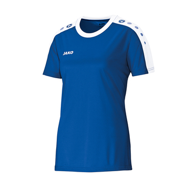 Jako Fußball Trikot Striker KA Damen Kurzarmshirt Frauen blau weiß 