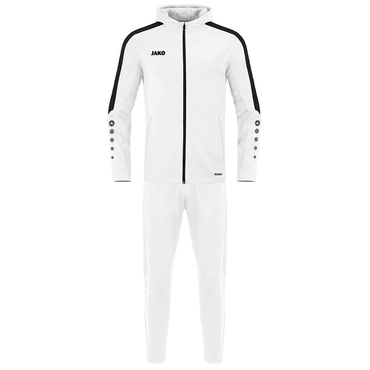 Trainingsanzug Polyester Power mit Kapuze