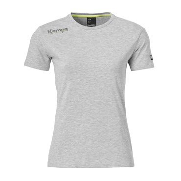 Kempa Core Baumwoll T-Shirt Damen Handball Top grau 