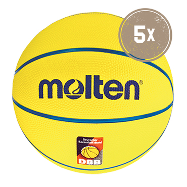 SB4-DBB Basketball Größe 4 - 5er Ballpaket