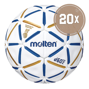 20er Ballset H2D5000-BW Handball d60 Pro