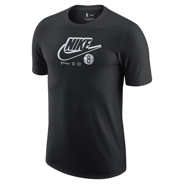 BROOKLYN NETS LOGO MEN'S DRI-FIT NBA T-SHIRT