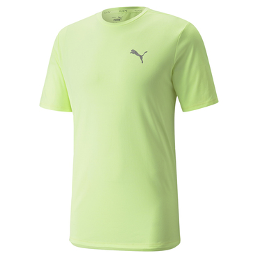 Puma Run Favorite Heather Ss Tee M Laufshirt gelb günstig kaufen | T-Shirts