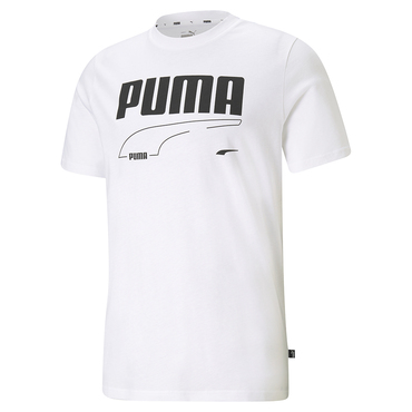 Puma Rebel Tee Shirt weiss günstig kaufen - weplayhandball.de
