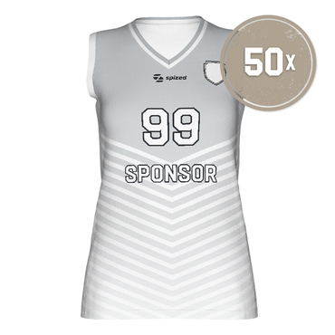 50er Set Basketballtrikot Swish Damen inkl. aller Druckkosten