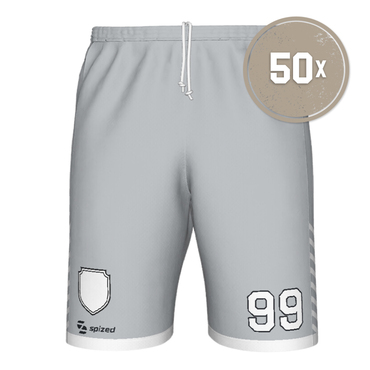 50er Set Basketball Shorts Magic Damen inkl. aller Druckkosten