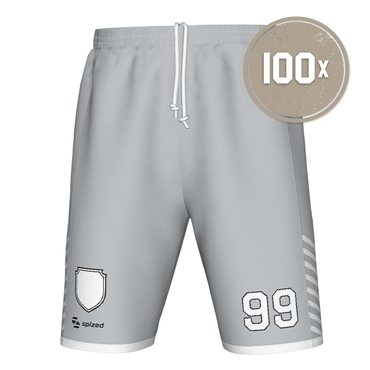 100er Set Basketball Shorts Magic Herren inkl. aller Druckkosten