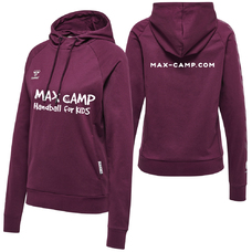 MAX CAMP MOVE GRID COTTON HOODIE WOMAN