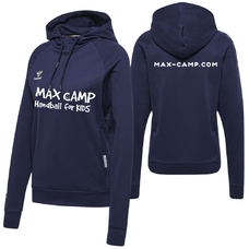 MAX CAMP MOVE GRID COTTON HOODIE WOMAN