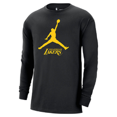 Los Angeles Lakers Essential Men's Jordan NBA Long-Sleeve T-Shirt-2296345